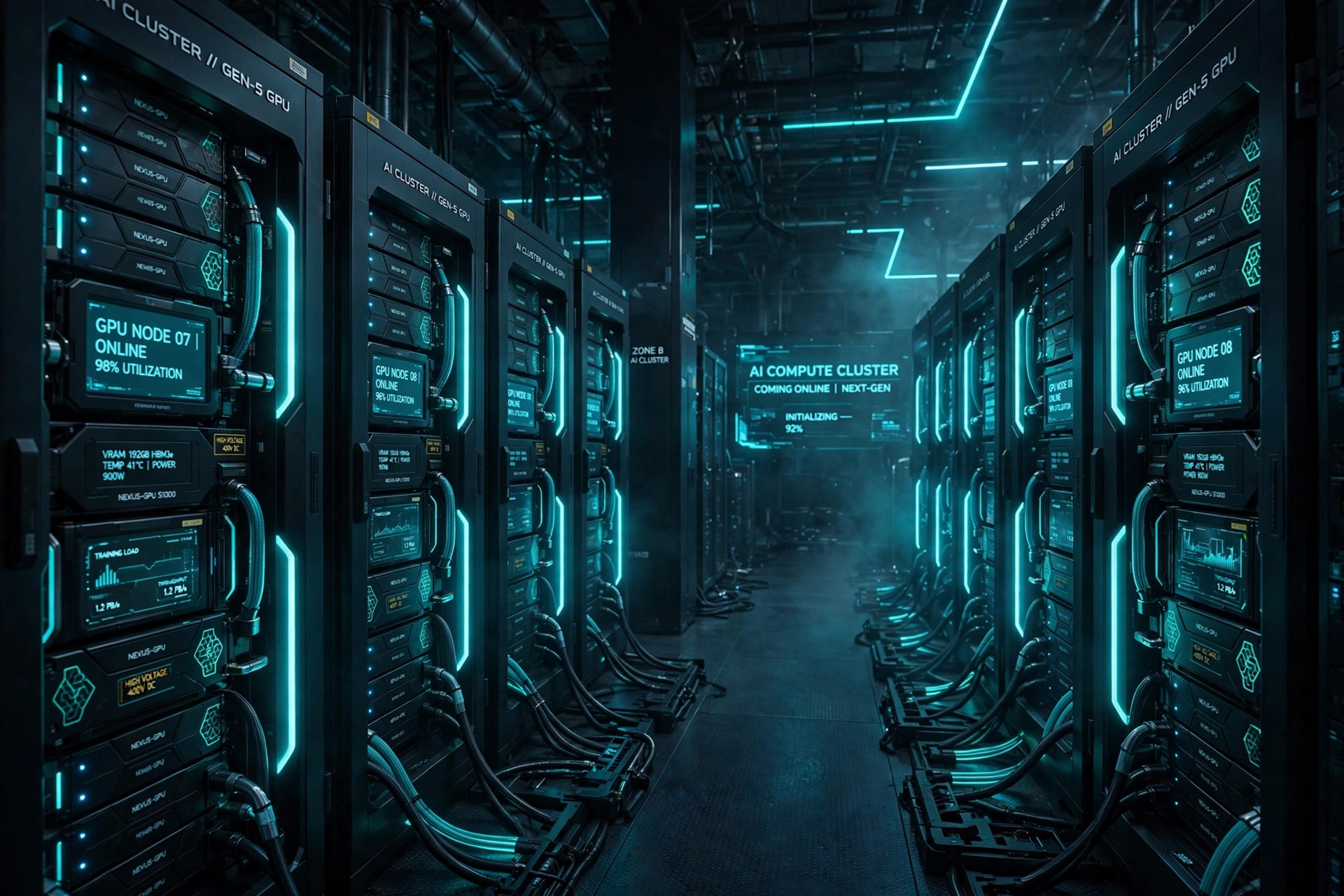 Next-generation AI GPU clusters