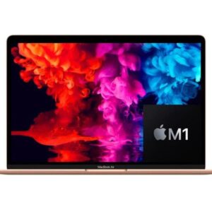 Apple MacBook Air 13 MGND3 ( Gold ) – M1 Chip 8-core CPU 8GB 256GB SSD 13.3″ IPS Retina LED Display With True Tone Backlit Magic Keyboard Touch-ID And Force Touch TrackPad (Gold,English Keyboard , 2020)